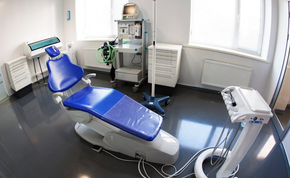 on the photo the dental office for dental treatment of children under general anesthesia in Bagita Clinic
