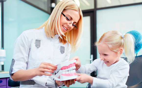 dental treatment at a dental clinic