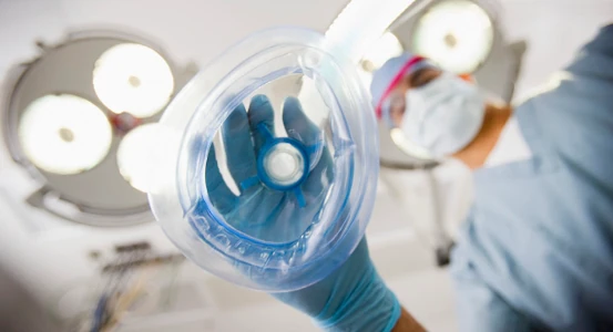 photo of the use of general anesthesia in Bagita Dental Clinic for dental treatment in Cherkassy