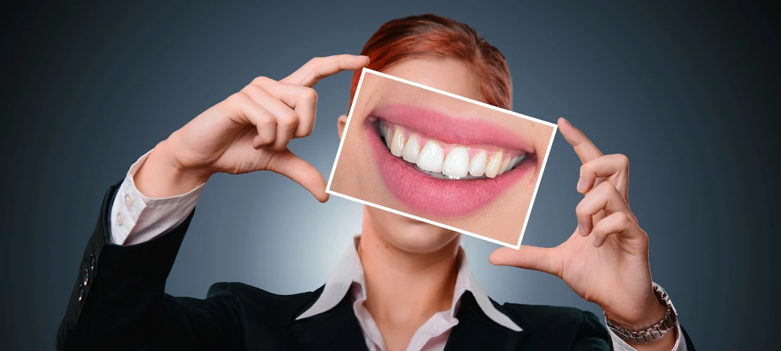 photo of a girl after dental implantation at Bagita Dental Clinic