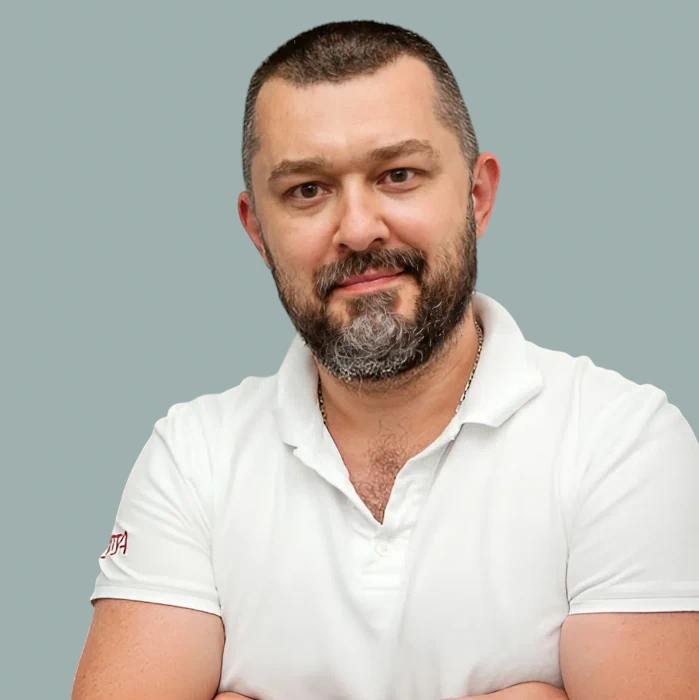 На фото лікар хірург Левченко Андрій Володимирович клініки Багіта